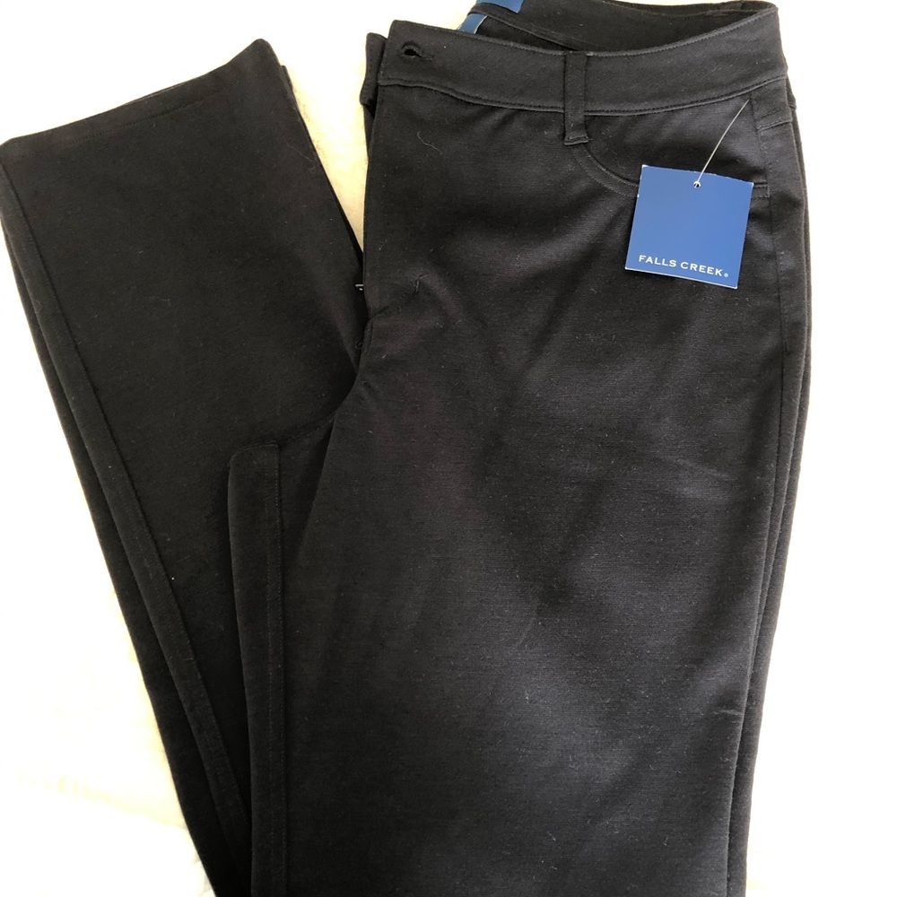 NWT Falls Creek ponte pants on black